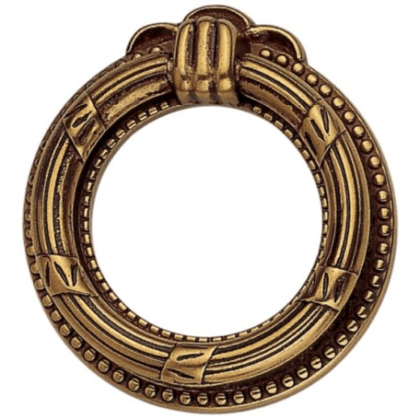 Elegant ring i messing antikk