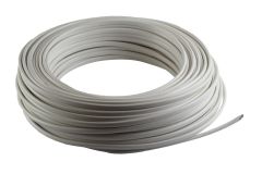 2 x 2,5 kvmm hvit kabel (metervis)