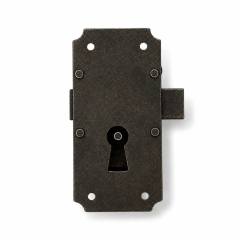 LÅS VENDBAR 40 X 85 MM JERN ANTIKK